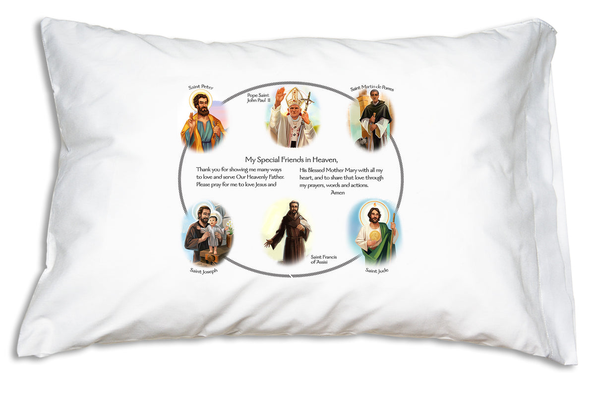 Saint pillowcases outlet