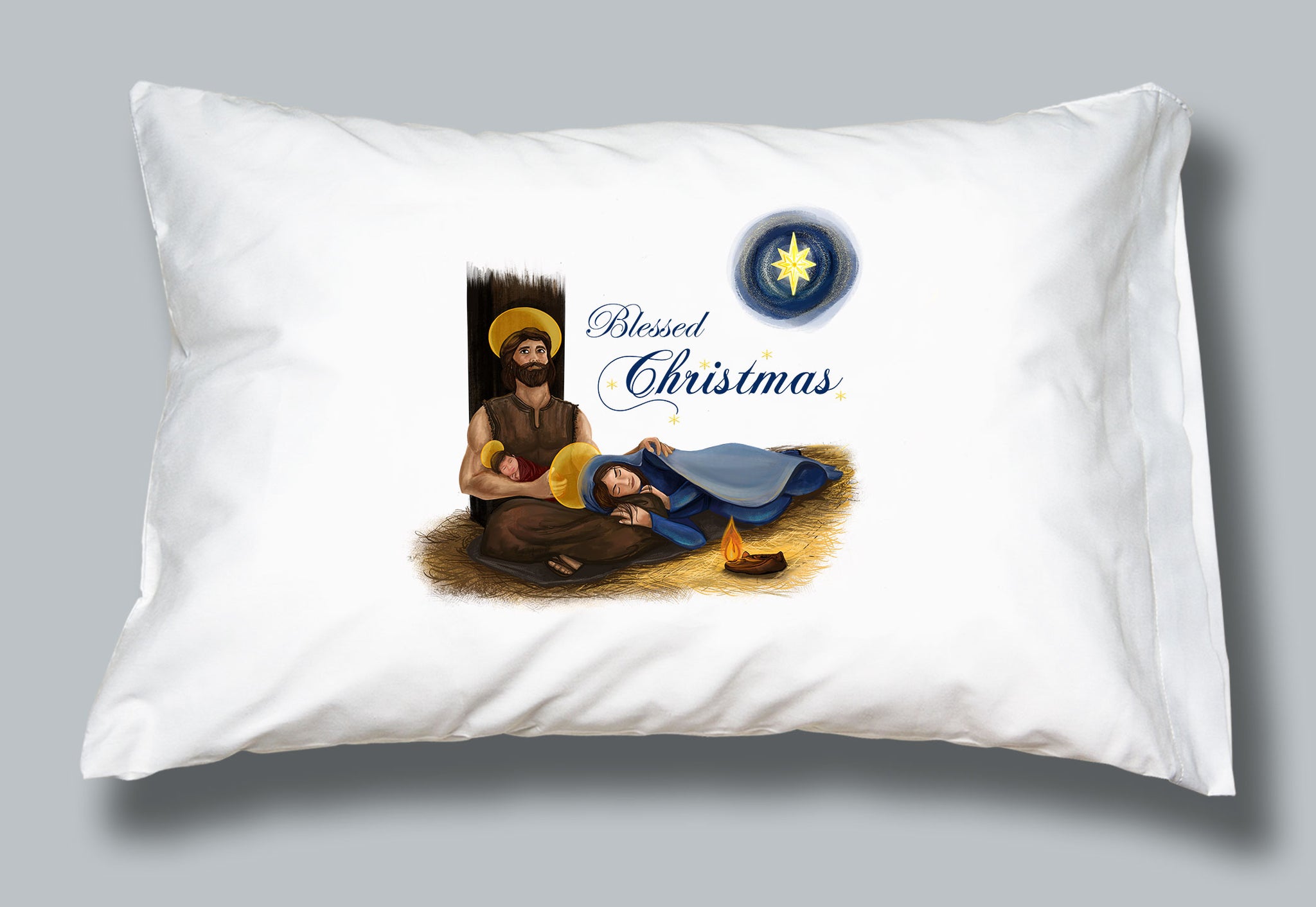 Holy Family Christmas Gifts Holy Family Pillows Christmas Prayer Pillowcases